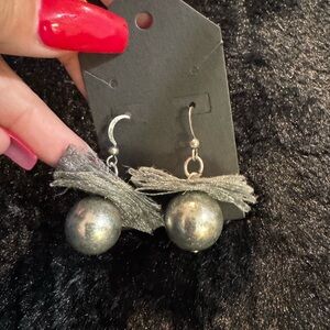 Elegant Silver Dangle Earrings